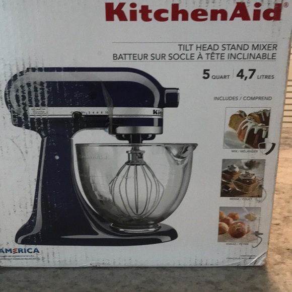 Kitchenaid Kitchen New In Box Tilt Head 5 Quart Mixer Poshmark